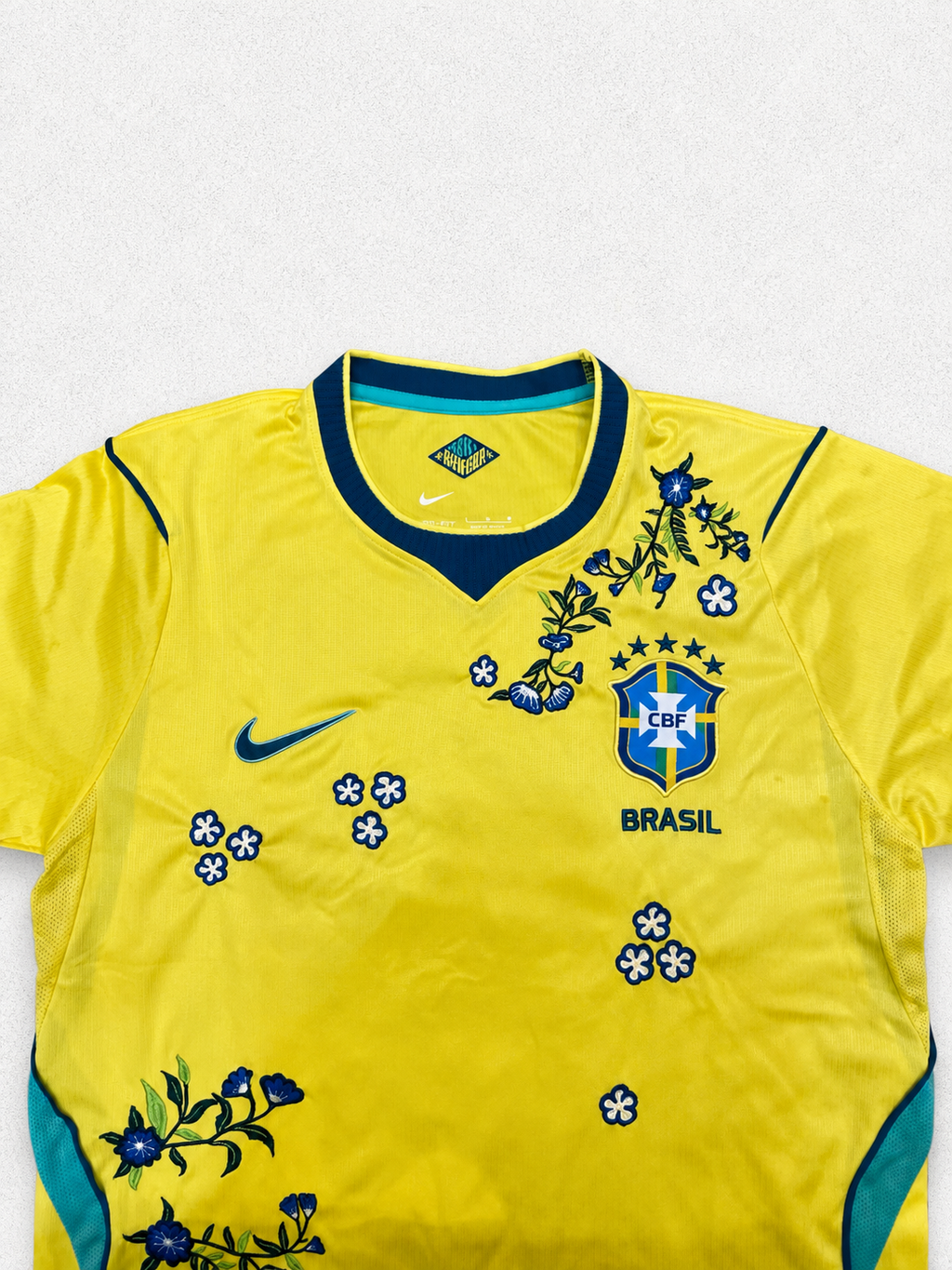 Brazil Floral Embroidery Jersey – Limited Edition